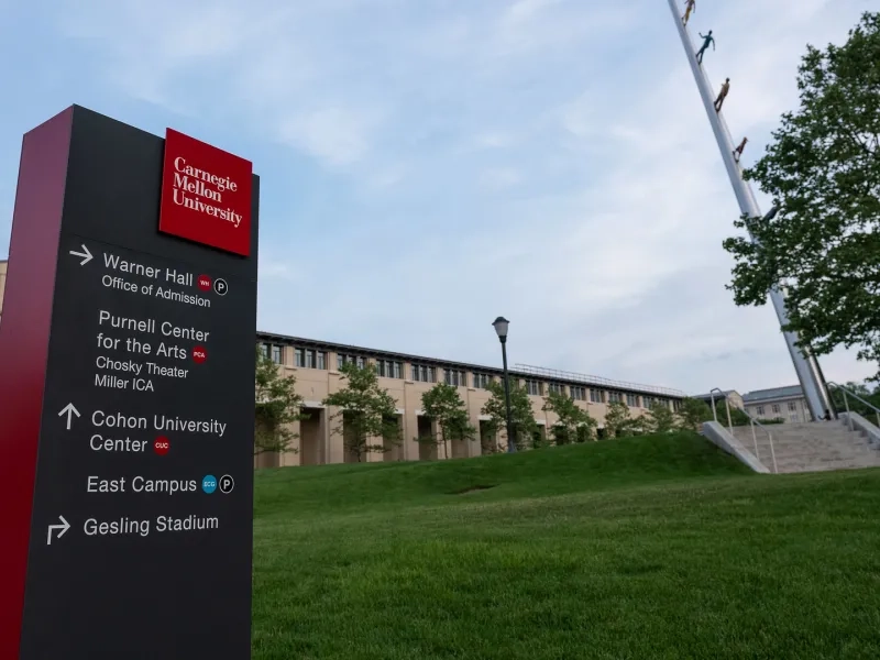 Campus sign